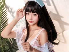 高质量coser蠢沫沫 - 胶衣护士