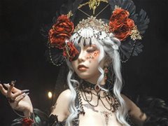 爆机少女喵小吉 - 鸦 无圣光唯美图集
