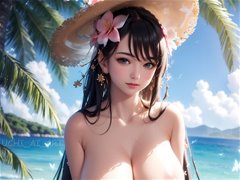 古装仙侠风精致的丰乳细腰AI美女2
