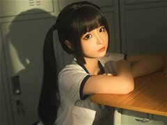 可爱小姐姐蠢沫沫-午后课间