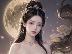 仙气飘飘的AI美女薄纱轻舞如梦如幻2