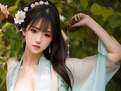 AI魔法秀之古风系列飘渺若仙的美女6
