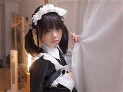 少女秩序出品小鱼熊猫女仆尺度图集
